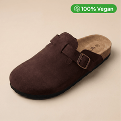 100% Vegan Suede Clogs