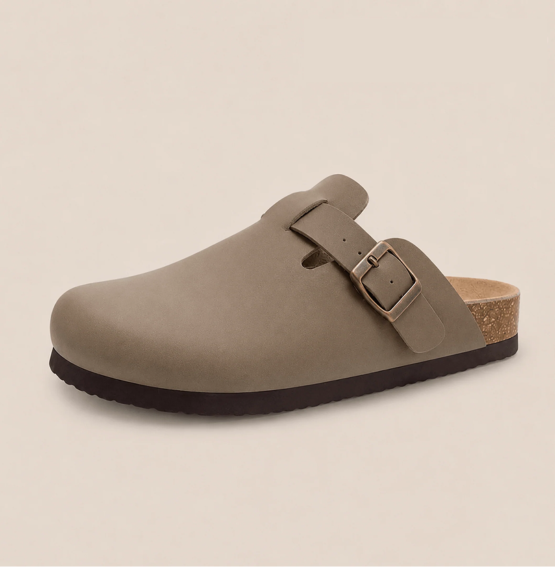 Smooth Vegan Leather Clogs