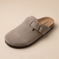 Genuine Suede Clogs by Qom